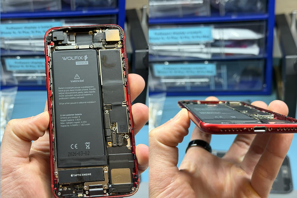 nova baterie v iPhonu wolfix praha 5